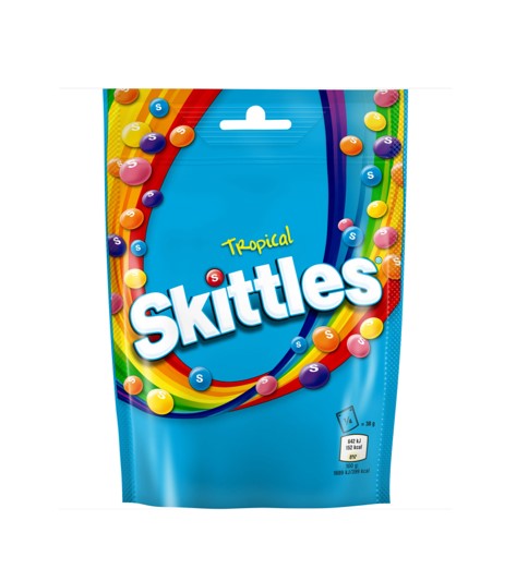 SKITTLES TROPICAL 136G