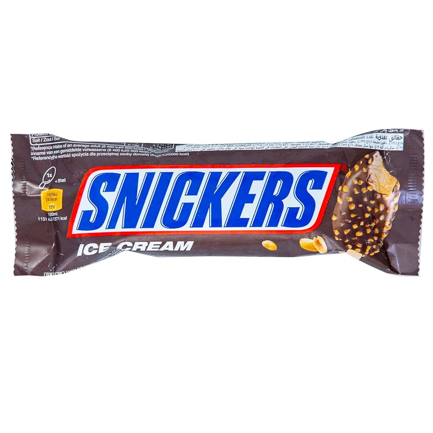 SNICKERS ICE CREAM STICK 91ML