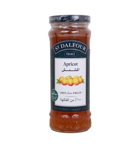 ST DALFOUR APRICOT JAM 284G
