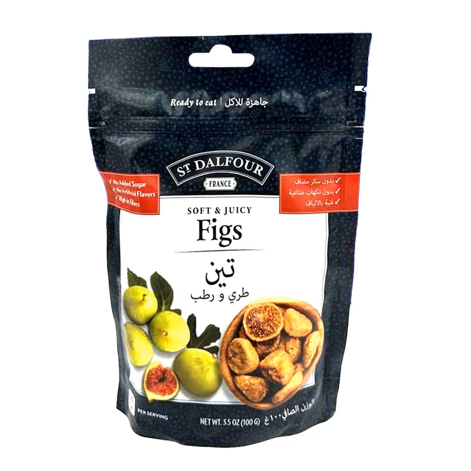 ST DALFOUR SOFT FIGS 100G