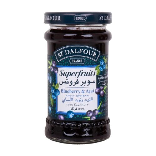 ST DALFOUR SUPERFRUITS BLUEBERRY & ACAI SPREAD 170G