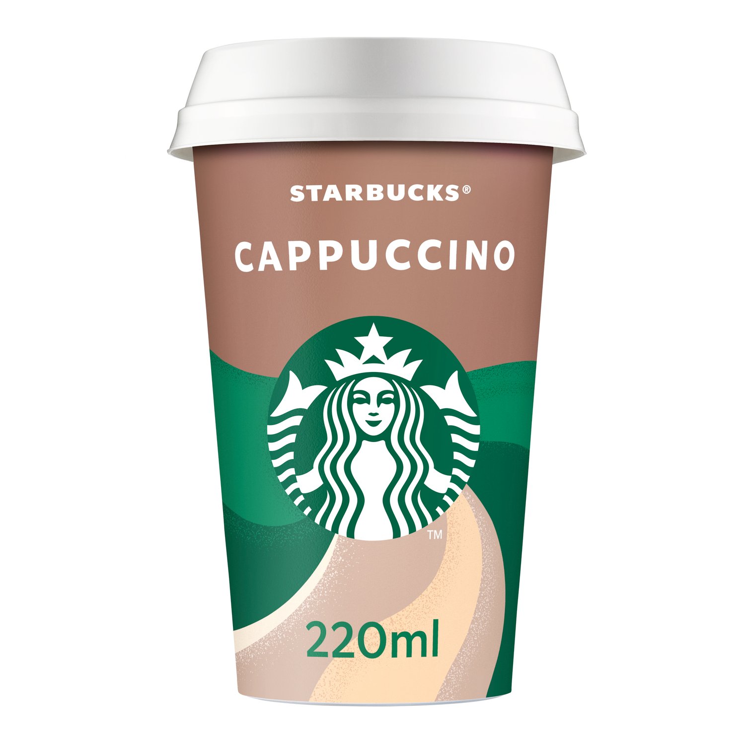 STARBUCKS CAPPUCCINO COFFEE DRINK 220ML
