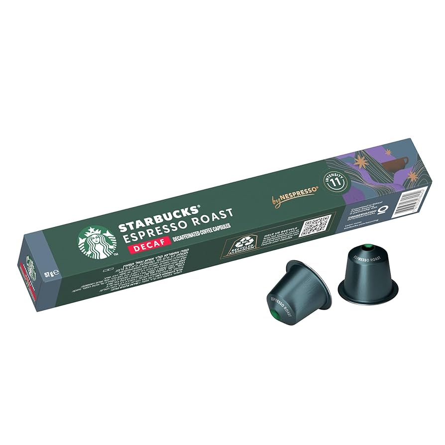 STARBUCKS COFFEE CAPSULE ESPRESSO DECAF 57G