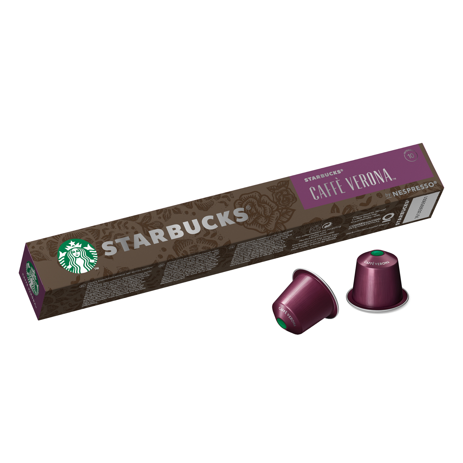 STARBUCKS COFFEE CAPSULE NSP CAFFE VERONA 55G