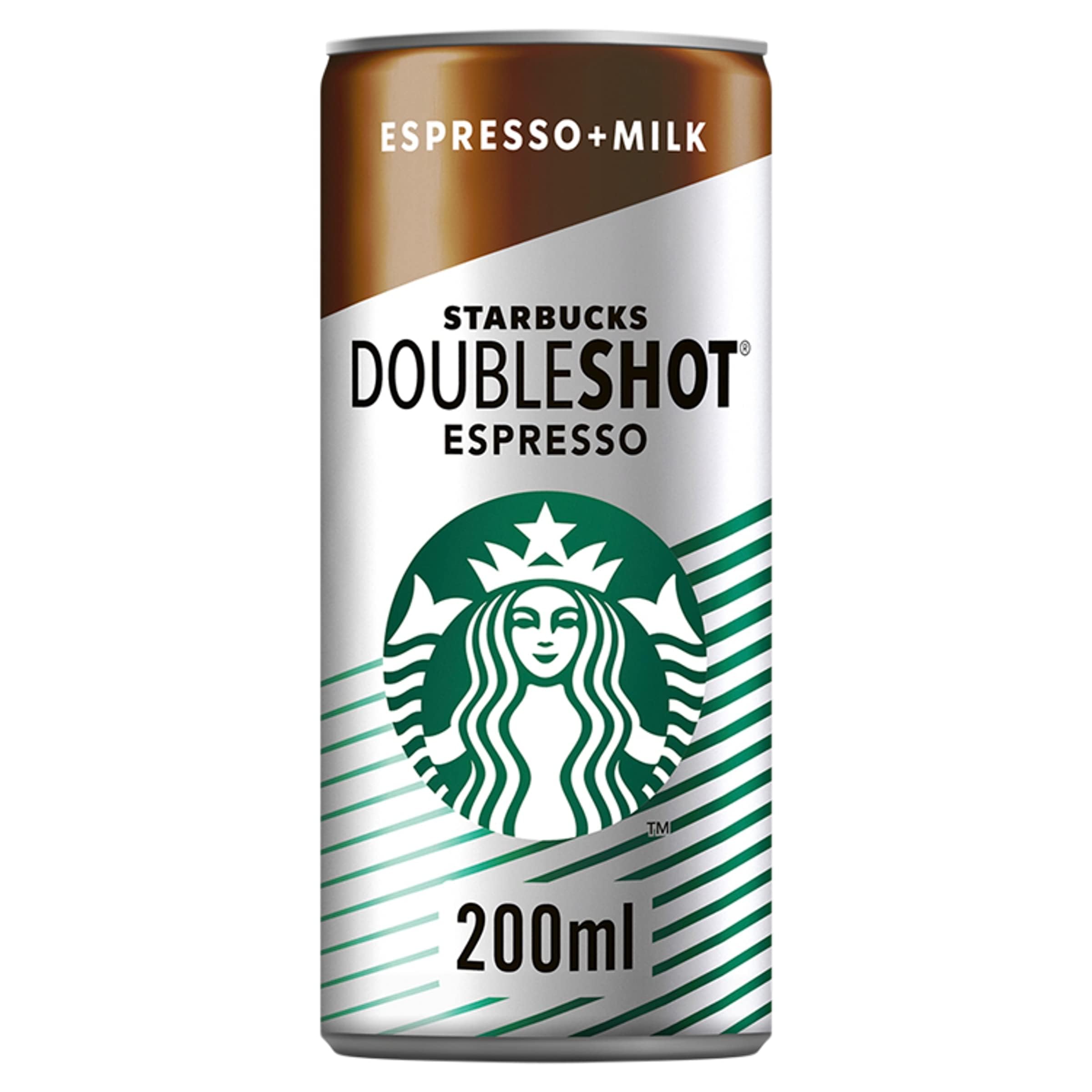 STARBUCKS DOUBLESHOT ESPRESSO MILK+ESPRESSO 200ML
