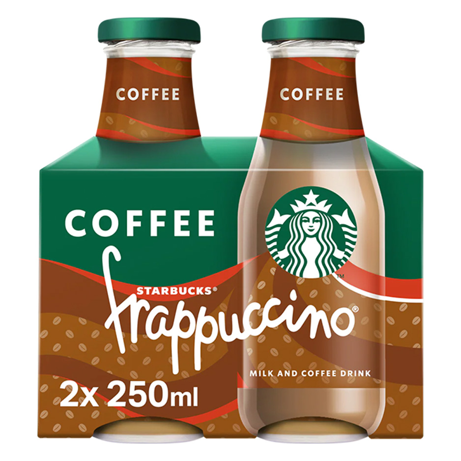 STARBUCKS FRAPPUCCINO COFFEE DRINK 250ML X 2