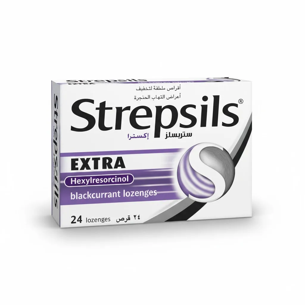 STREPSILS EXTRA BLACKCURRANT