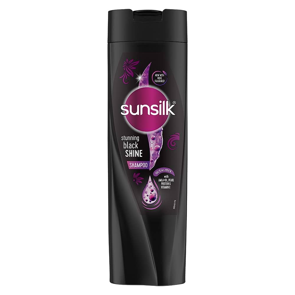 SUNSILK SHAMPOO BLACK SHINE 200ML