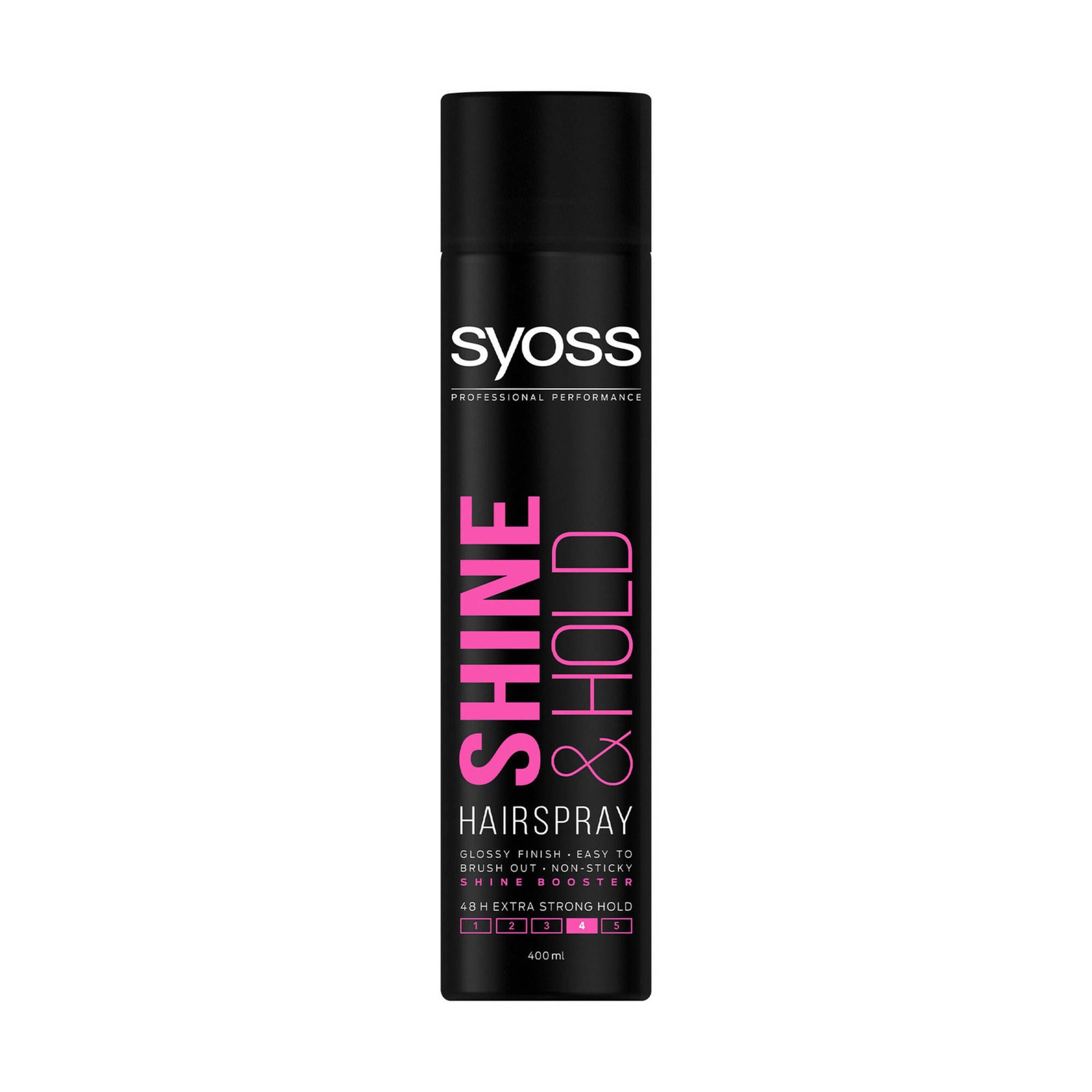 SYOSS SHINE & HOLD HAIR SPRAY 400ML