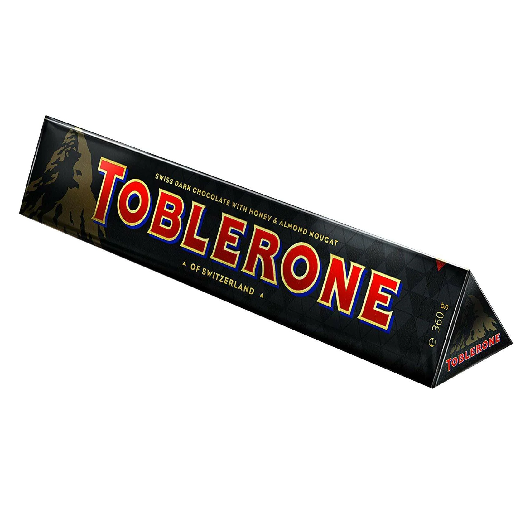 TOBLERONE DARK CHOCOLATE HONEY & ALMOND 360G