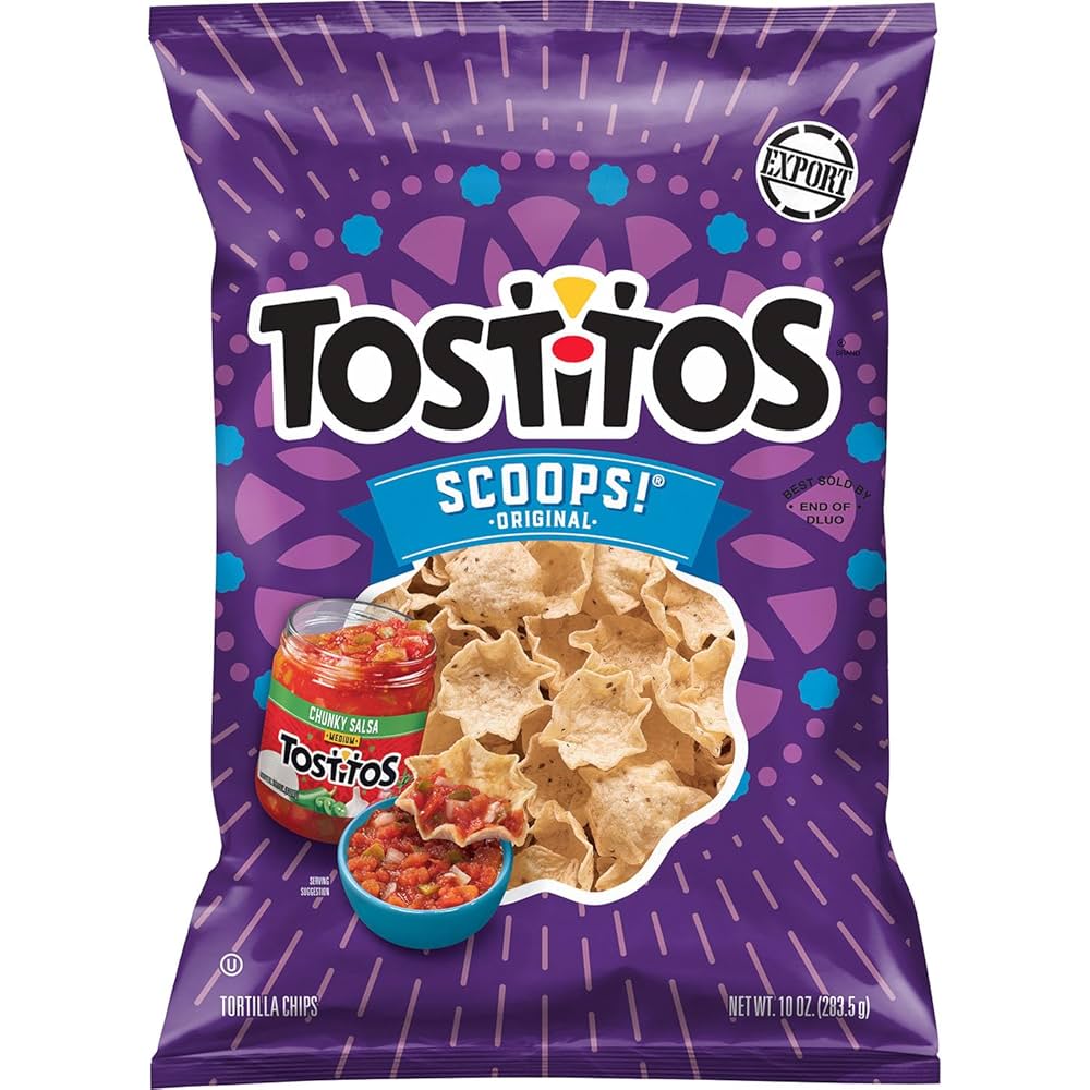TOSTITOS TORTILLA CHIPS SCOOPS 283G