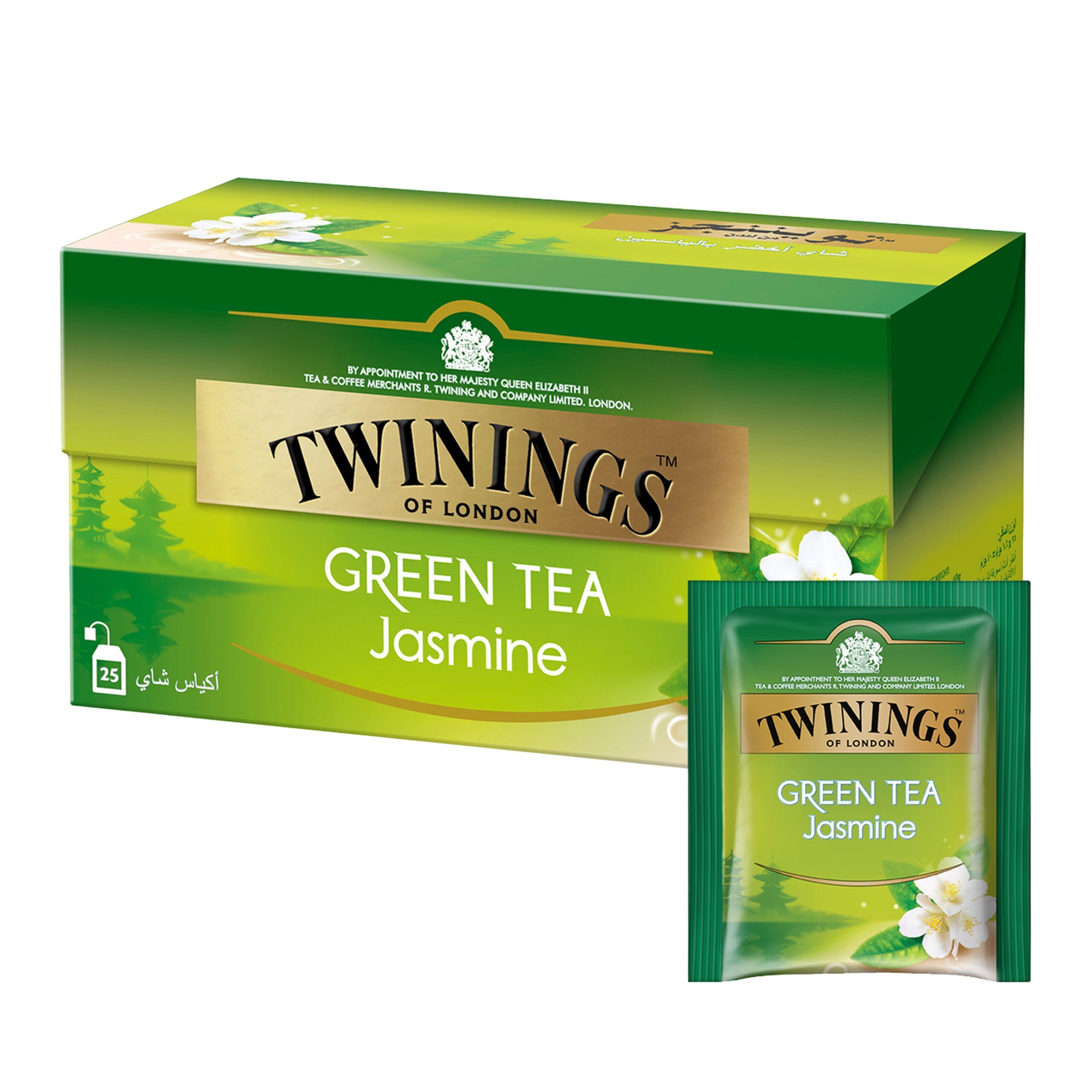 TWININGS GREEN TEA JASMINE 25 S