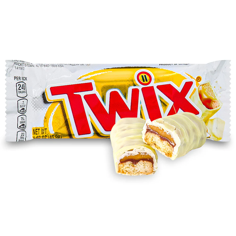 TWIX WHITE TWIN CHOCOLATE 46G