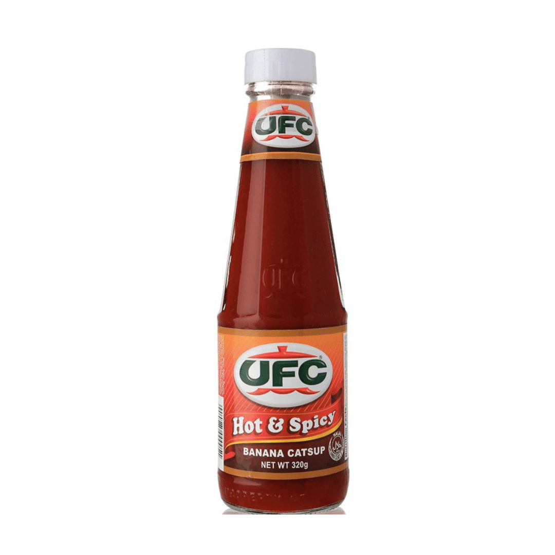 UFC BANANA SAUCE HOT & SPICY 320G