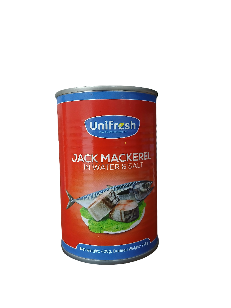 UNIFRESH JACK MACKEREL IN WATER 425G