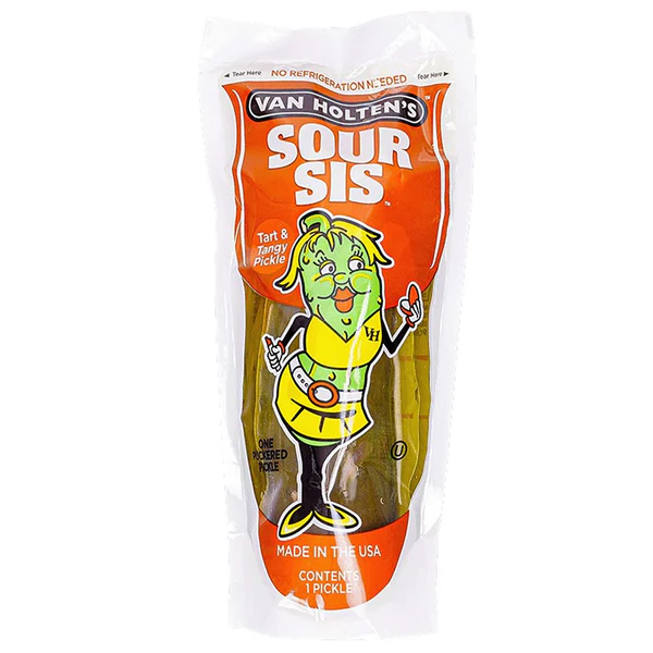 VAN HOLTENS SOUR SIS TART&TANGY PICKLE 30G