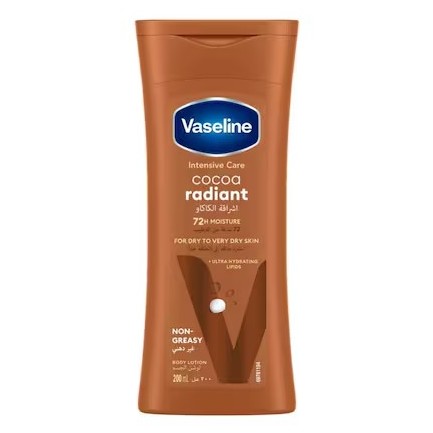 VASELINE BODY LOTION COCA RADIANT 200ML