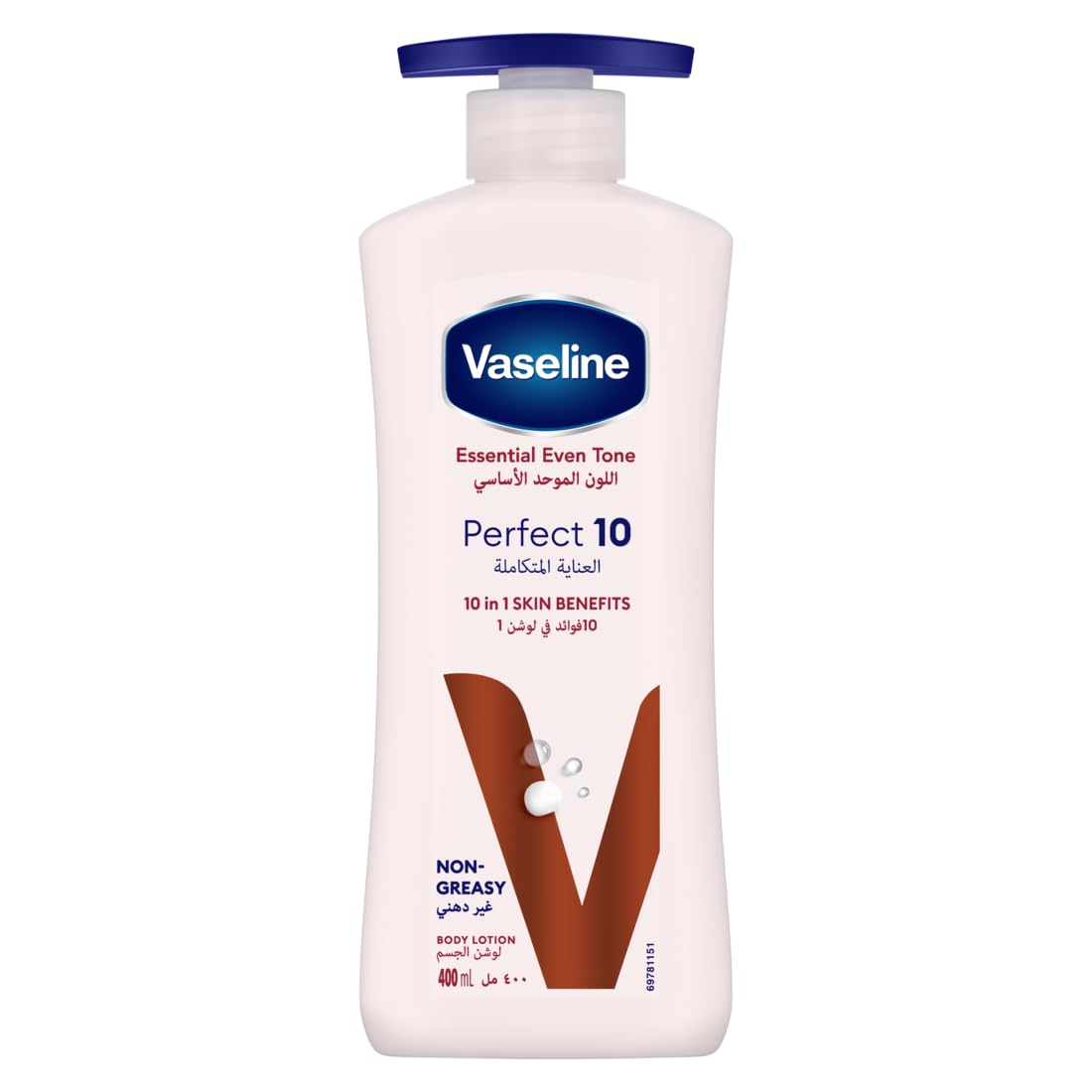 VASELINE BODY LOTION PERFECT 10 400ML