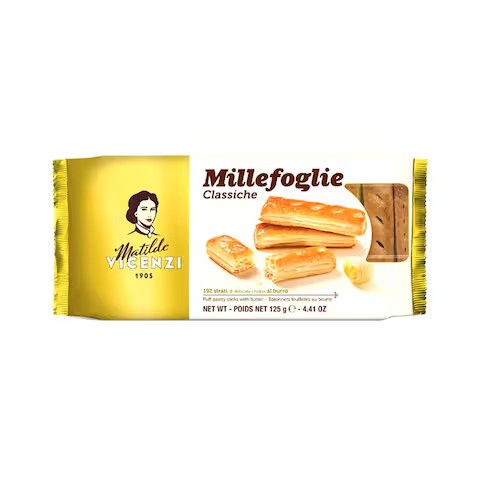 VICENZI MILLEFOGLIE PUFF PASTRY CLASSICHE 125G