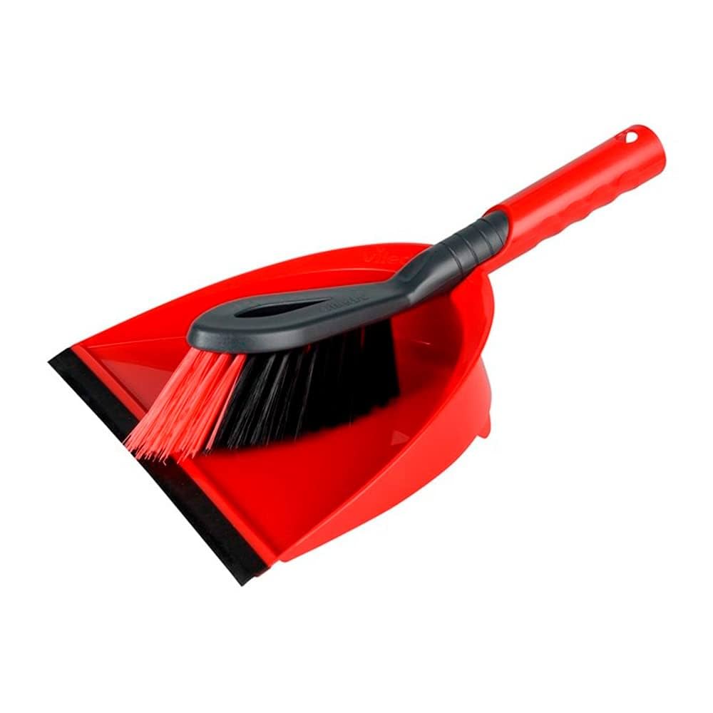 VILEDA 2IN1 SHORT HANDLE DUSTPAN+BRUSH