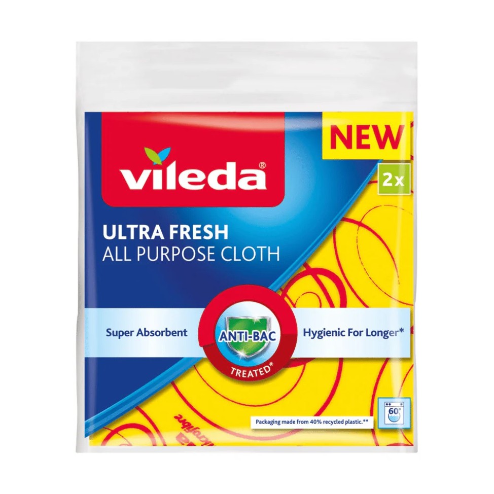 VILEDA ALL PURPOSE CLOTH ULTRAFRESH 2S