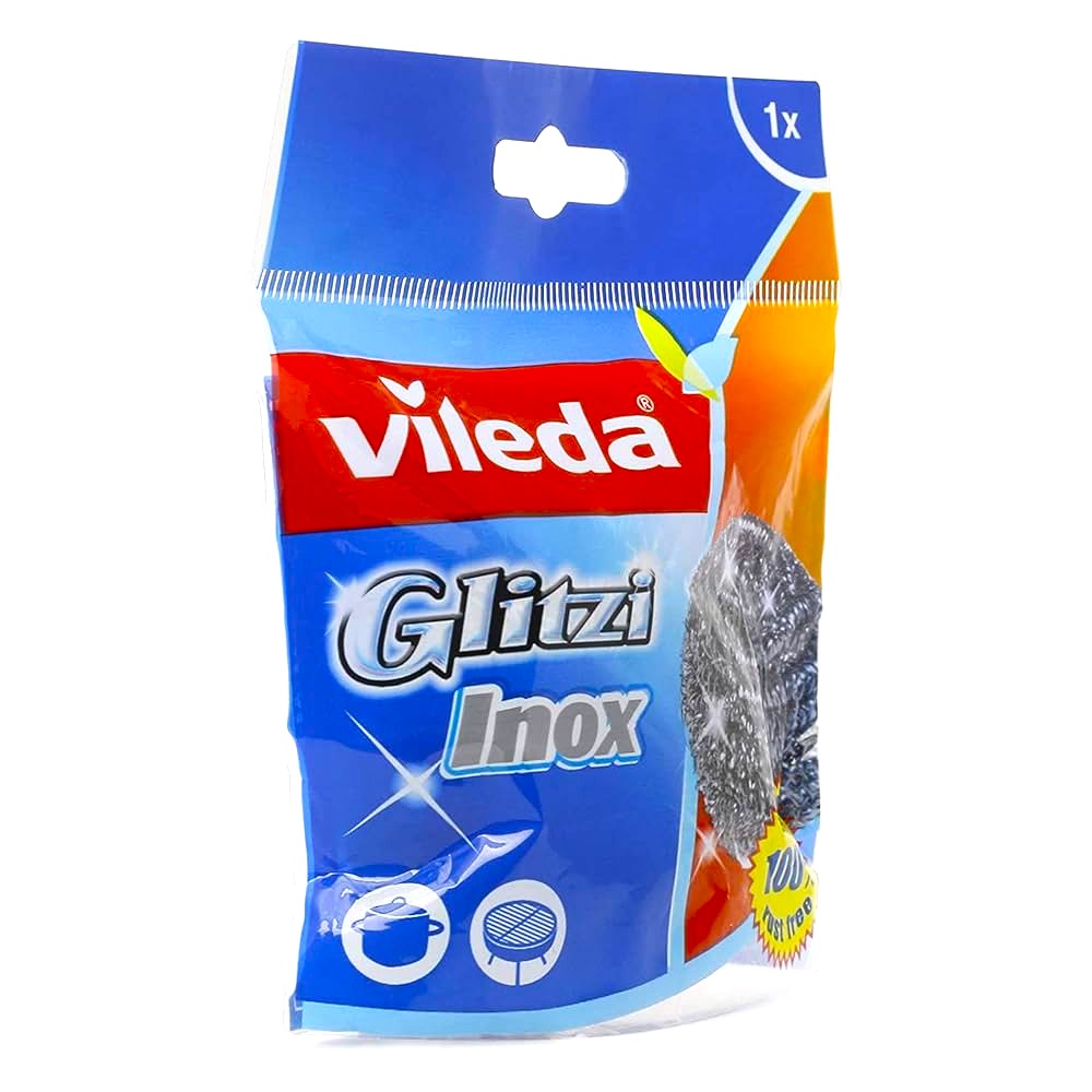 VILEDA GLITZI INOX SPIRAL SCOURER 1S