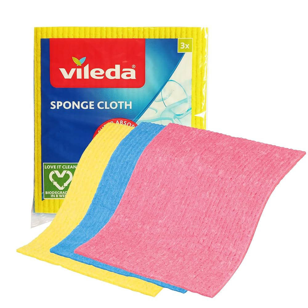 VILEDA SPONGE CLOTH 3S