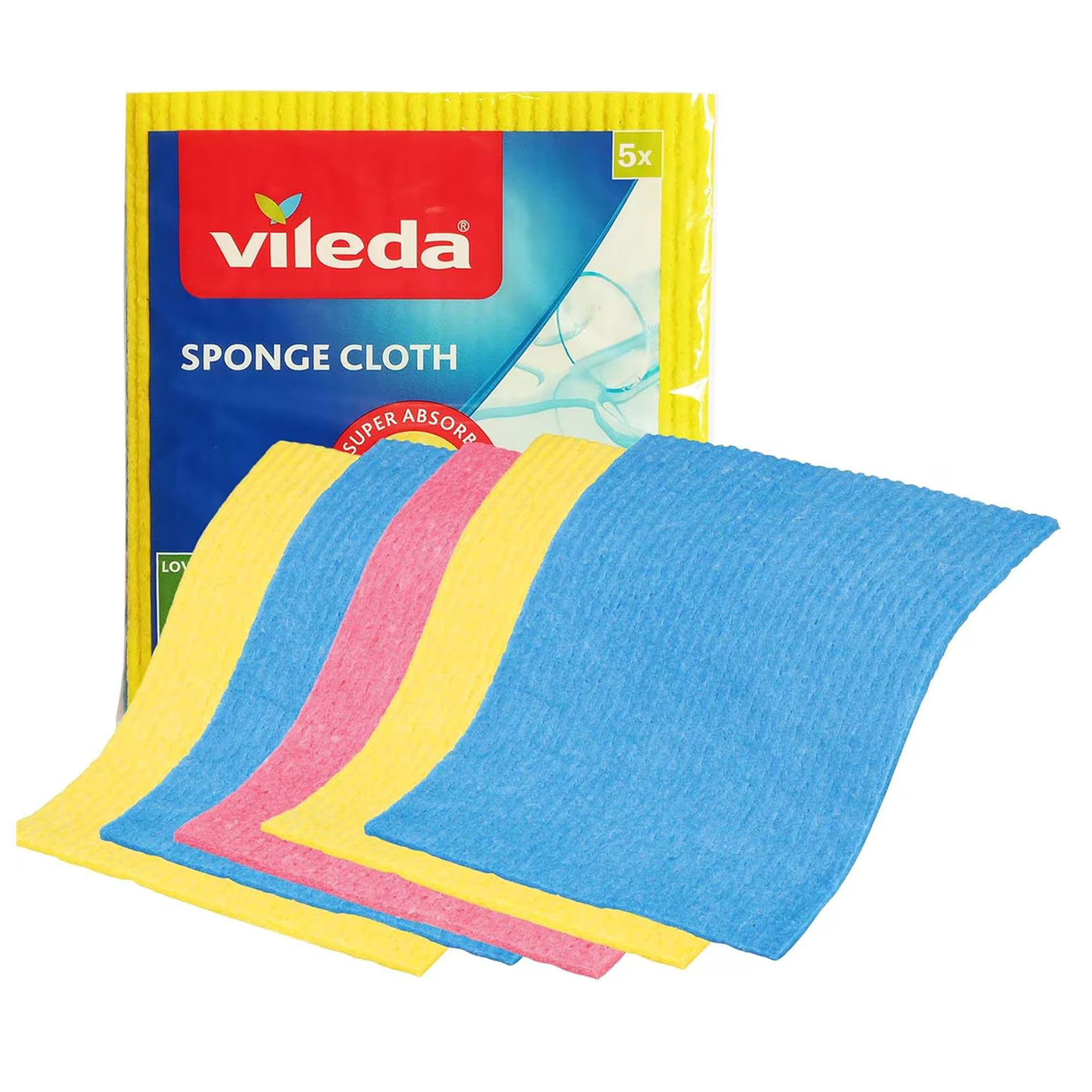 VILEDA SPONGE CLOTH 5S