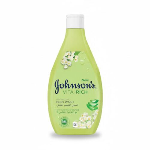 JOHNSONS VITA-RICH REVITALIZING BODY WASH WITH ALOE & VITAMIN E