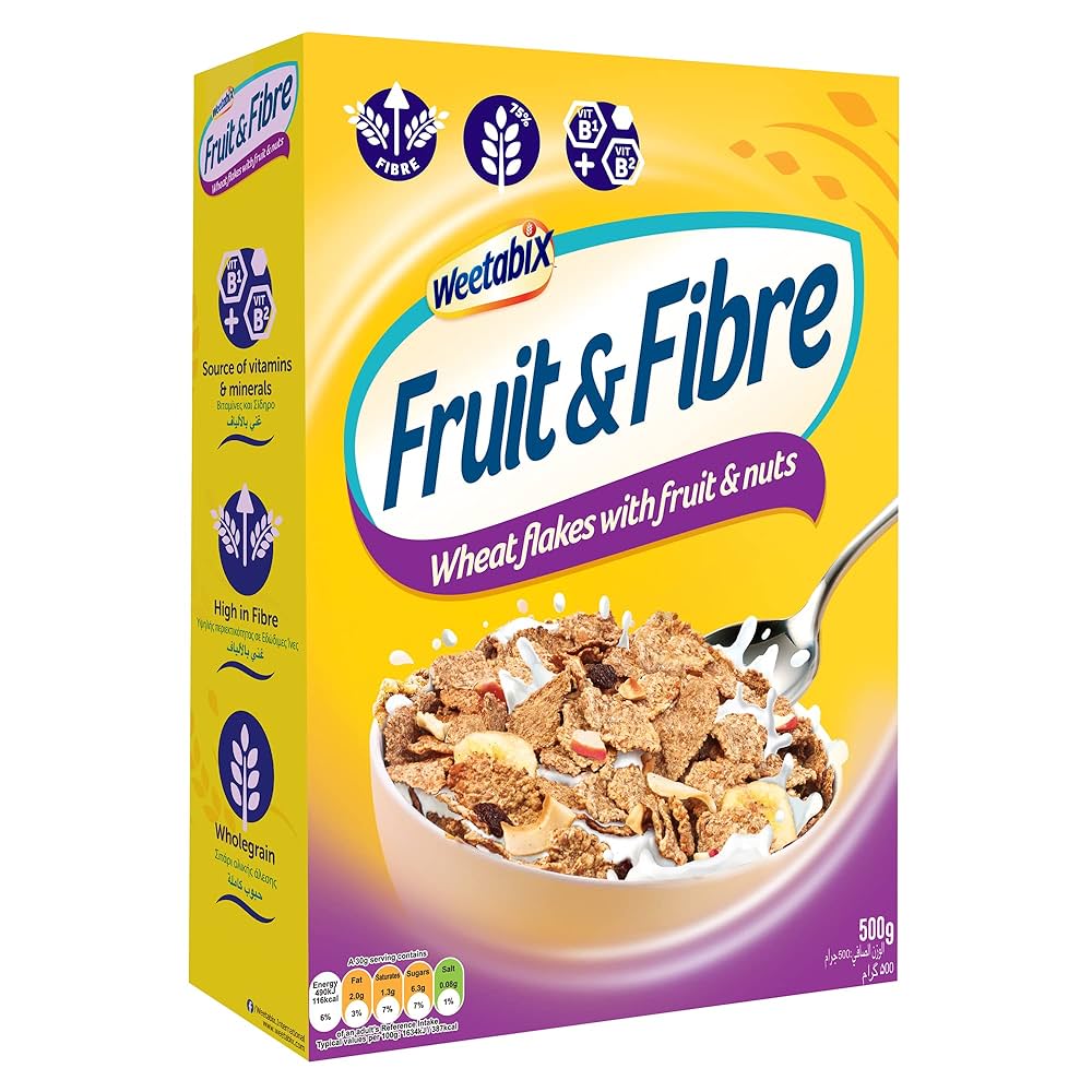 WEETABIX CEREAL FRUIT&FIBRE 500G