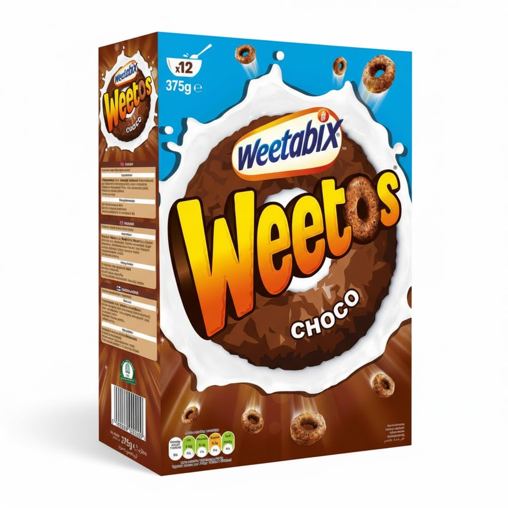 WEETABIX CEREAL WEETOS CHOCO 375G