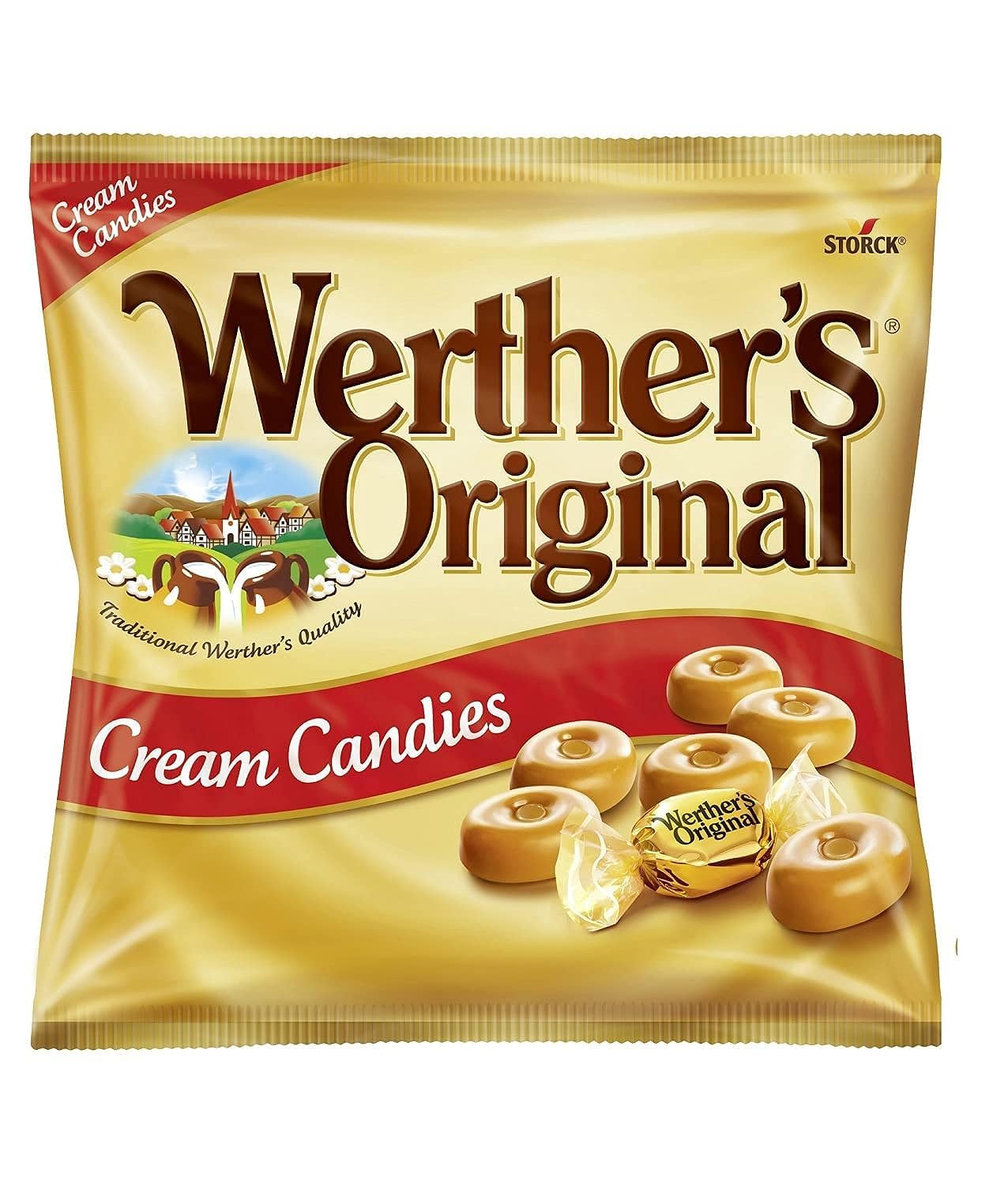 WERTHERS CREAM CANDIES 150G