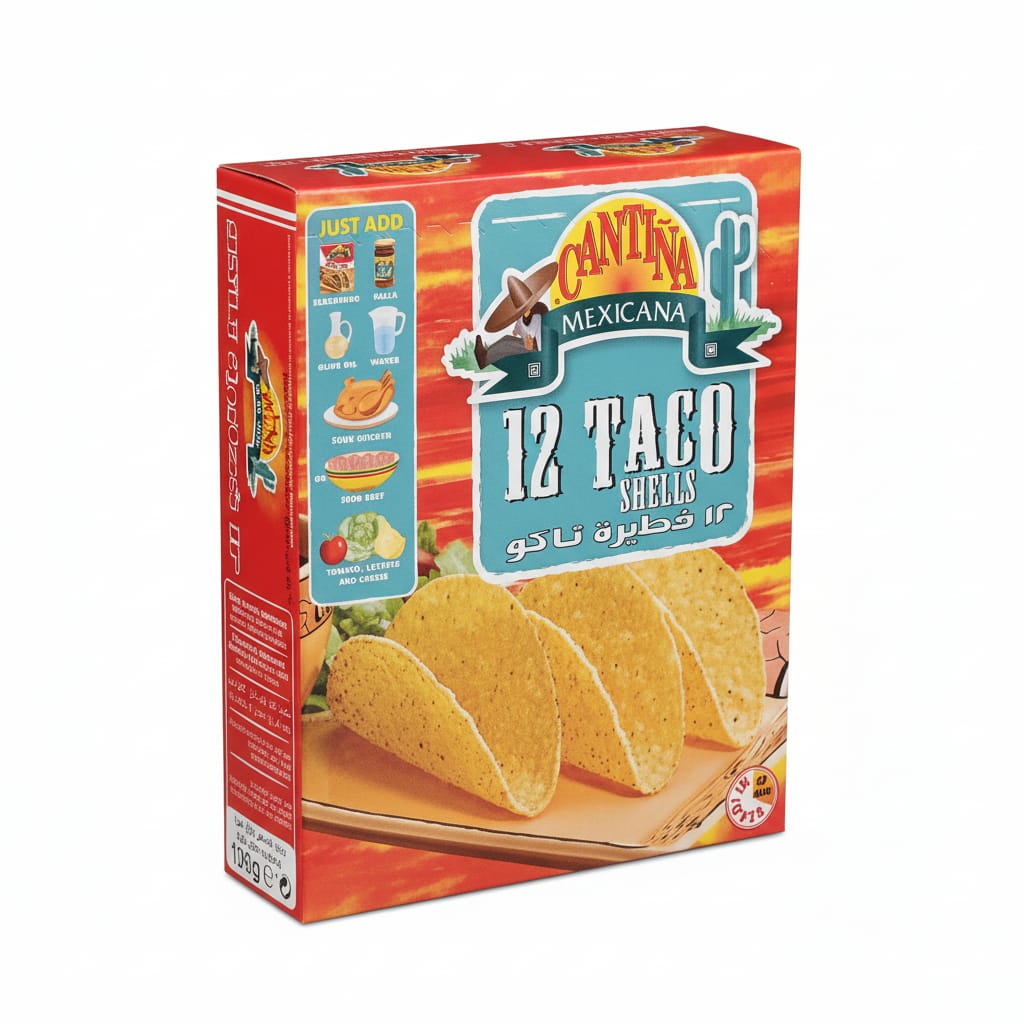 CANTINA TACO SHELLS 12S 150G