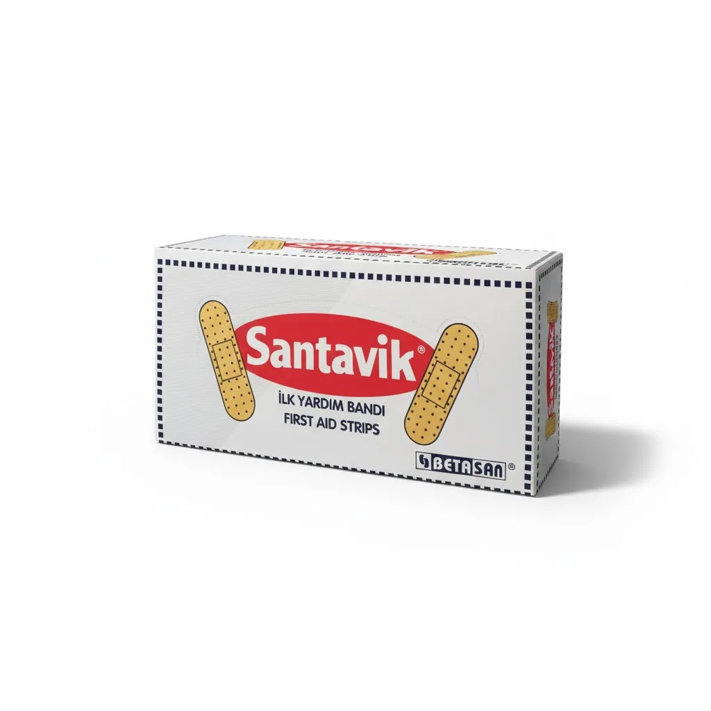 SANTAVIK STRIP FIRST AID 10NOS SANTAVIK STRIP FIRST AID 10NOS