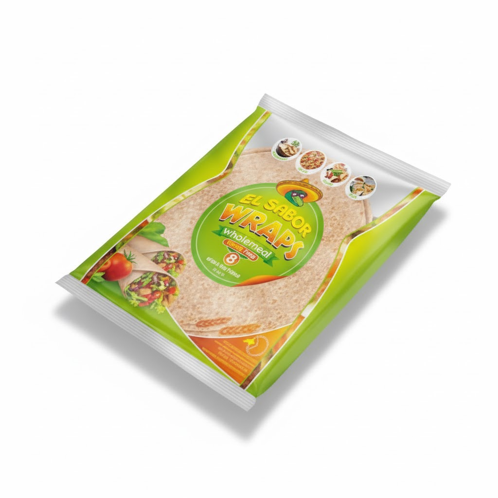 EL SABOR TORTILLAS WHOLEMEAL 320G