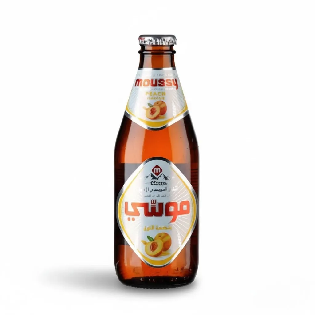 MOUSSY MALT BEVERAGE PEACH 330ML