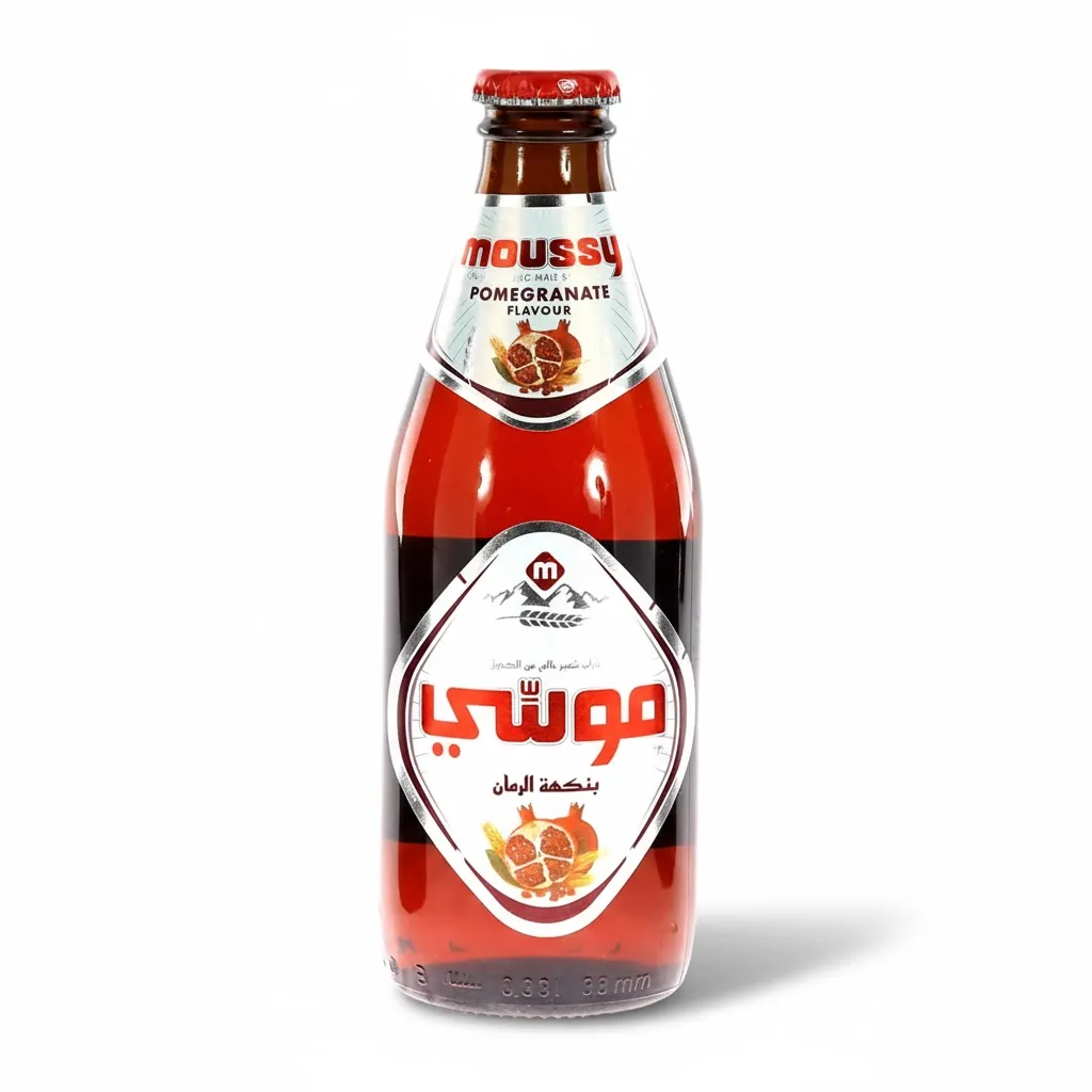 MOUSSY MALT BEVERAGE POMEGRANATE 330ML