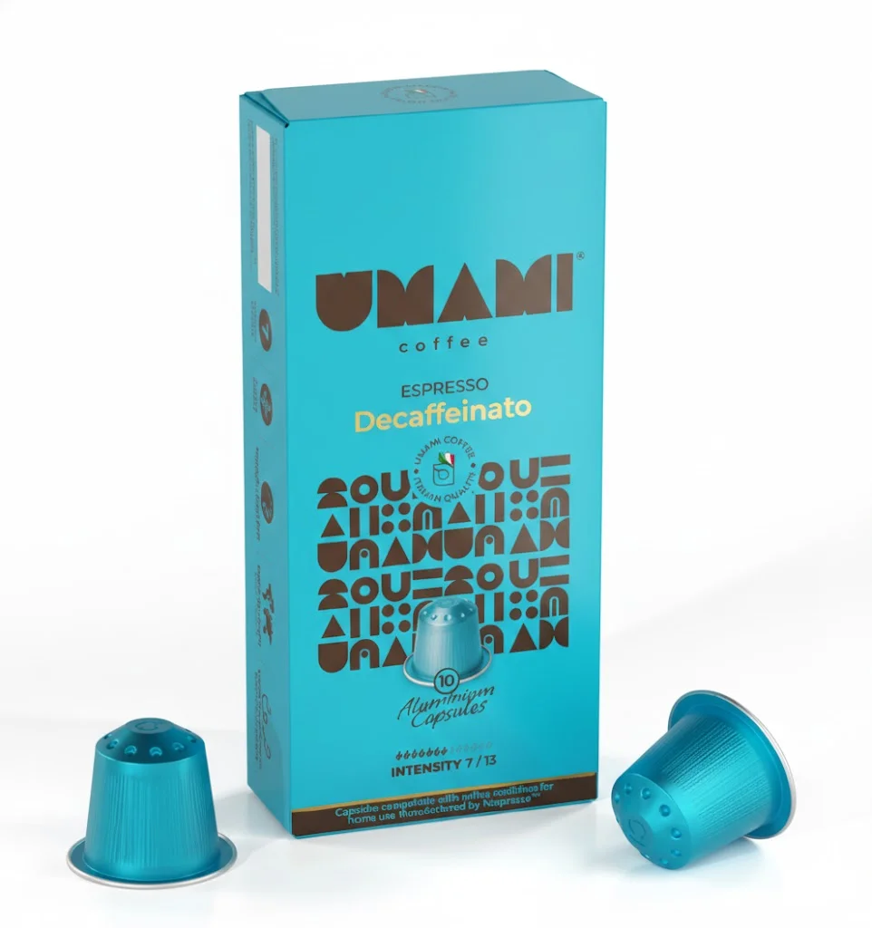 UMAMI COFFEE CAPSULE DECAFFEINATO 55G