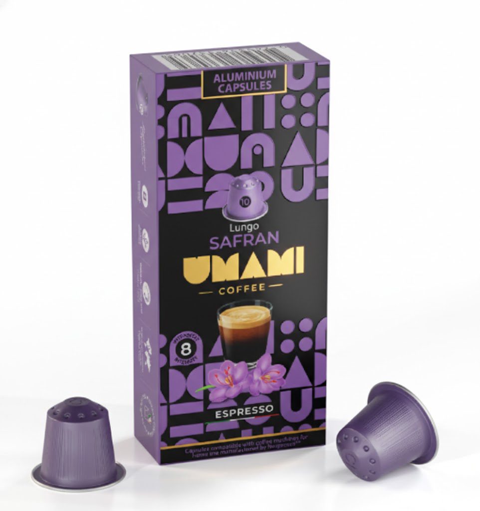 UMAMI COFFEE CAPSULE SAFRAN LUNGO 55G