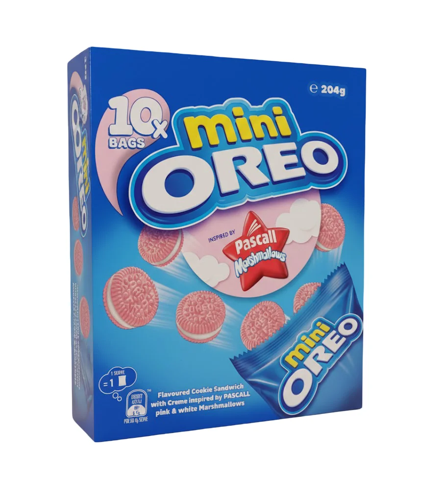 MINI OREO COOKIES PASCALL MARSHMALLOWS 10 BAGS 204G