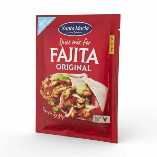 SANTA MARIA SPICE MIX FAJITA ORIGINAL MEDIUM 28G
