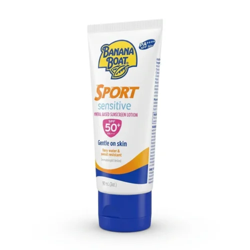 BANANA BOAT SPORT SENSITIVE SUNSCREEN LOTION SPF50+ 90ML