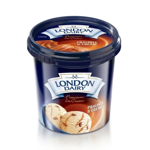 LONDON DAIRY ICE CREAM PRALINES&CREAM 500ML