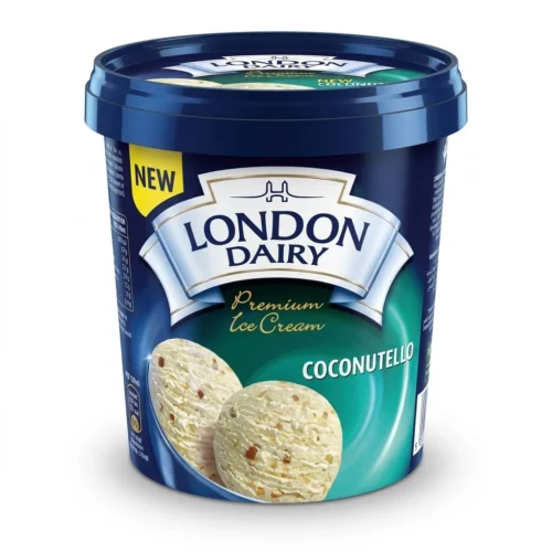LONDON DIARY ICE CREAM COCONUTELLO 500ML