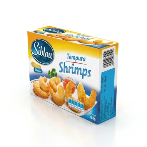 SIBLOU TEMPURA SHRIMPS LIGHT BUTTER 250G