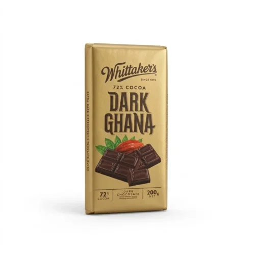 WHITTAKERS CHOCOLATE DARK GHANA 200G