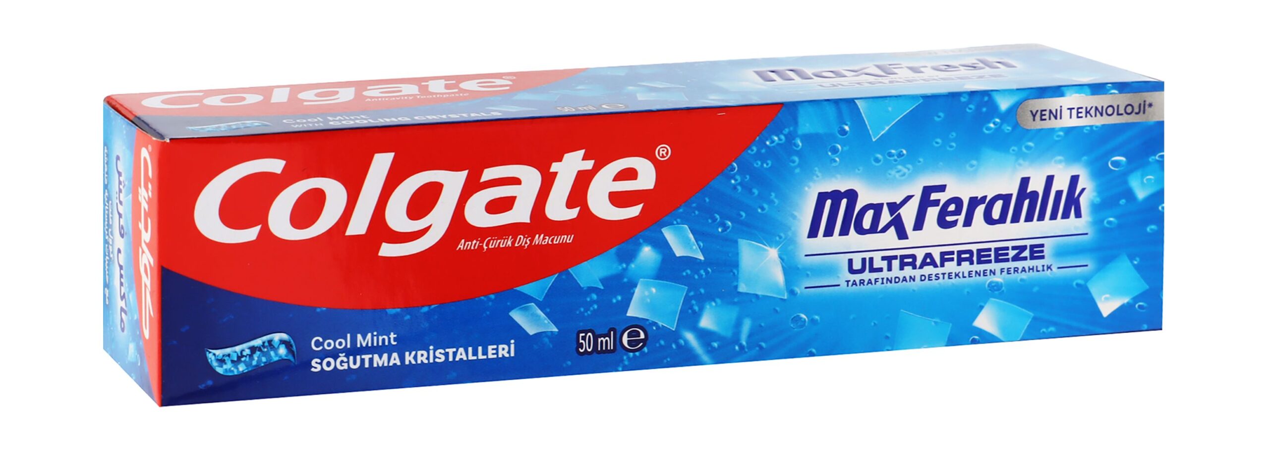 Colgate Max Fresh Cool Mint Toothpaste, 50ml Colgate Max Fresh Cool Mint Toothpaste, 50ml