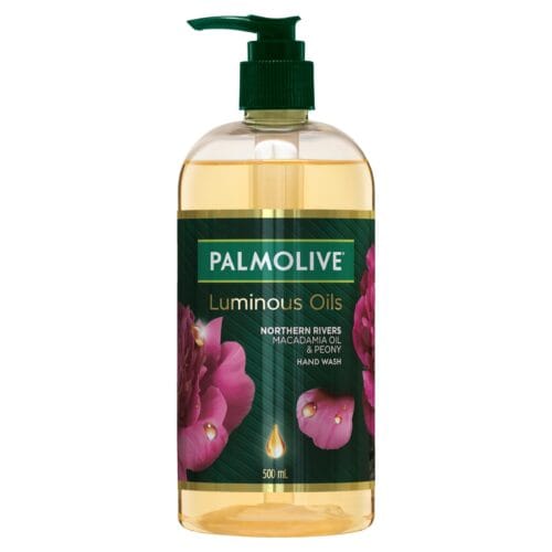 Home Palmolive Luminous Oils Hand Wash, Northern Rivers Macadamia Oil & Peony 500mL