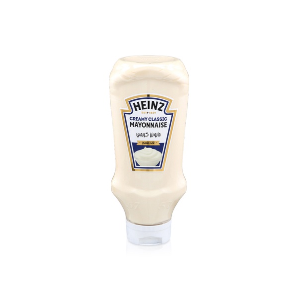 HEINZ CREAMY CLASSIC MAYONNAISE 600ML heinz creamy cheese mayonnaise