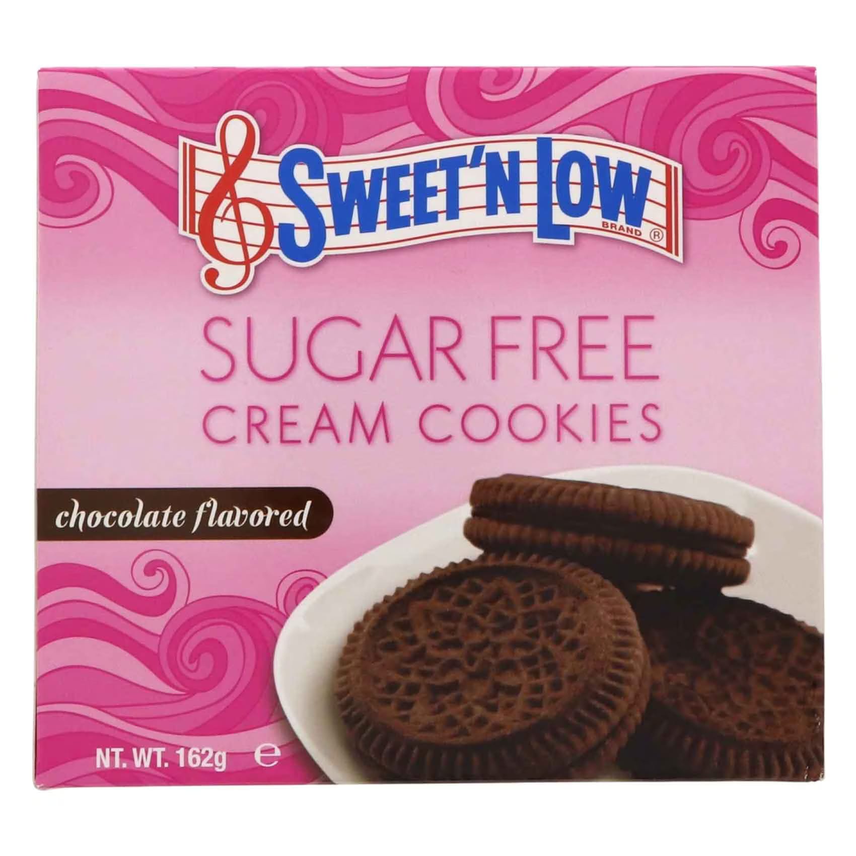 Sweet N Low Sugar Free Cream Cookies Chocolate Flavored Sweet N Low Sugar Free Cream Cookies Chocolate Flavored